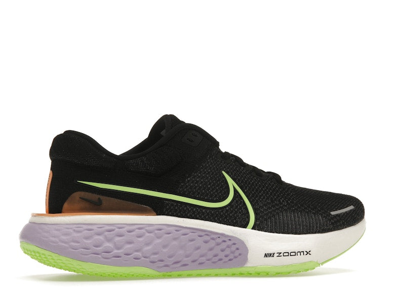 Nike ZoomX Invincible Run Flyknit 2 Black Lilac Ghost Green