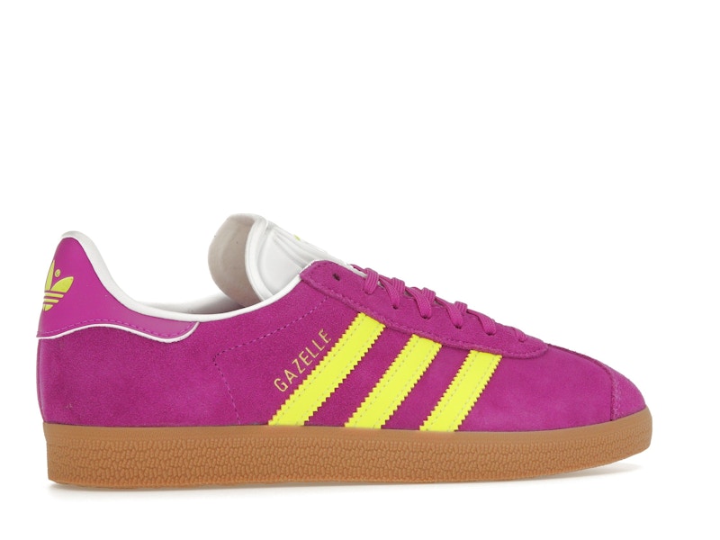 adidas Gazelle Purple Burst Solar Yellow (Women's)