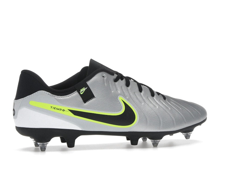 Nike Tiempo Legend 10 Academy SG-Pro AC Metallic Silver Volt Black