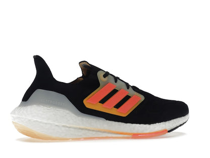 adidas Ultra Boost 22 Black Turbo Flash Orange