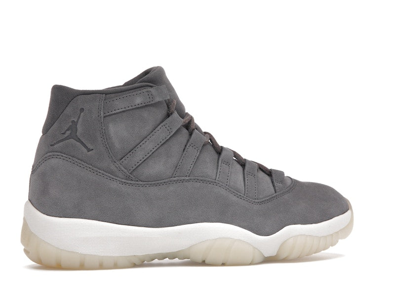Jordan 11 Retro Pinnacle Grey Suede