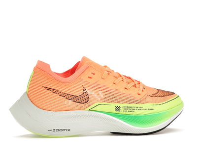 Nike ZoomX Vaporfly Next% 2 Peach Cream Green Shock (Women's)