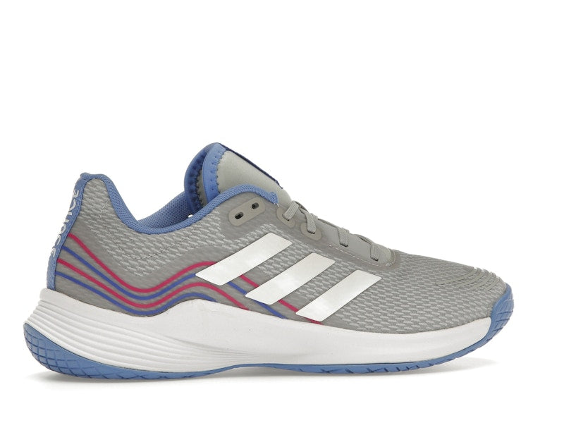 adidas Novaflight Volleyball Grey Cloud White Silver Dawn (Women's)