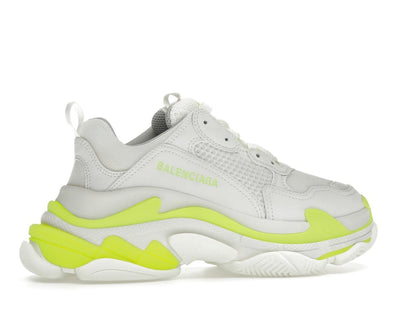 Balenciaga Triple S White Fluo Yellow (Women's)
