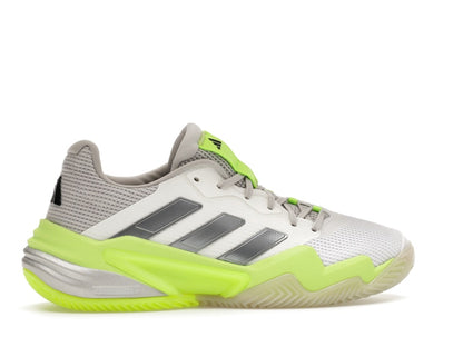 adidas Barricade 13 Clay Cloud White Iron Metallic Lucid Lemon (Women's)