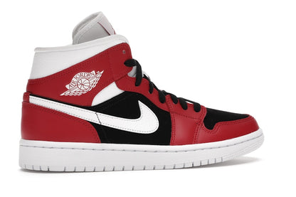 Jordan 1 Mid Gym Red Black (Women's)