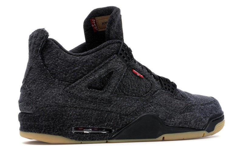 Jordan 4 Retro Levi's Black (Levi's Tag)