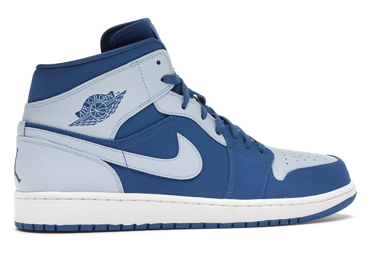 Jordan 1 Retro Mid Team Royal Ice Blue