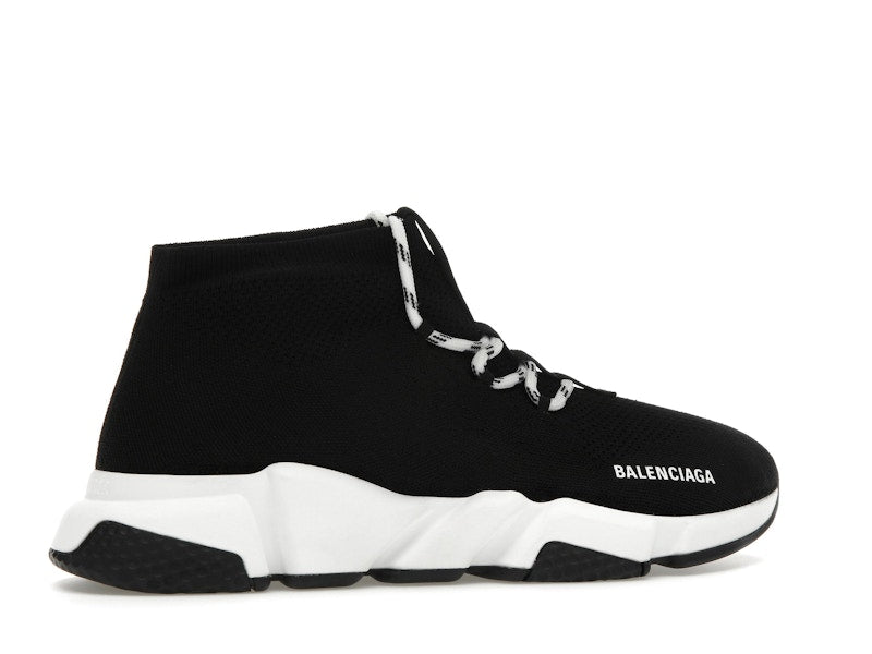 Balenciaga Speed Lace Up Black