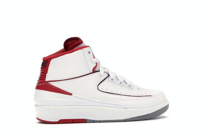 Jordan 2 Retro White Red (2014) (GS)