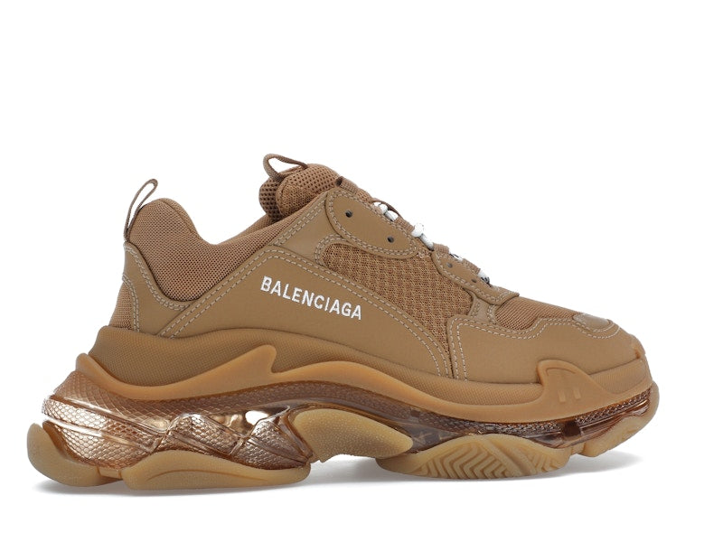 Balenciaga Triple S Clear Sole Light Camel (Women's)