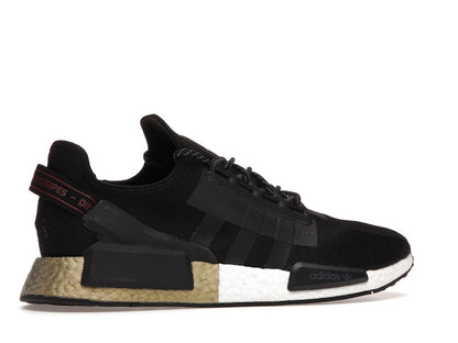 adidas NMD V2 Core Black Gold Metallic