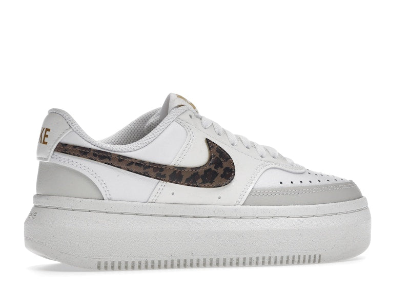 Nike Court Vision Alta Low White Light Bone Sail Archaeo Brown (Women's)