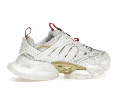 adidas XLG Runner Deluxe Off White Gold Metallic Red