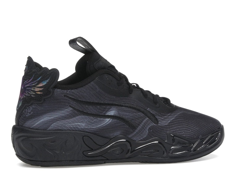 Puma LaMelo Ball MB.04 Lo Team Black Dark Amethyst