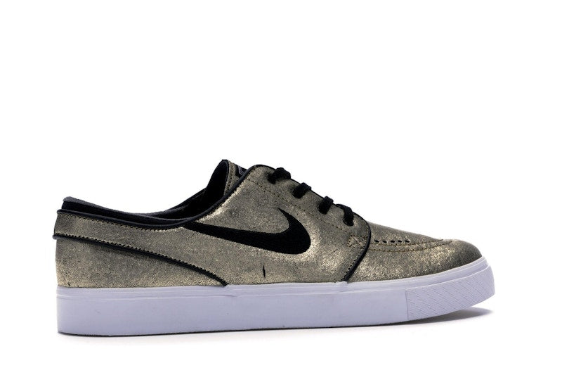 Nike SB Stefan Janoski Zoom Leather Metallic Gold