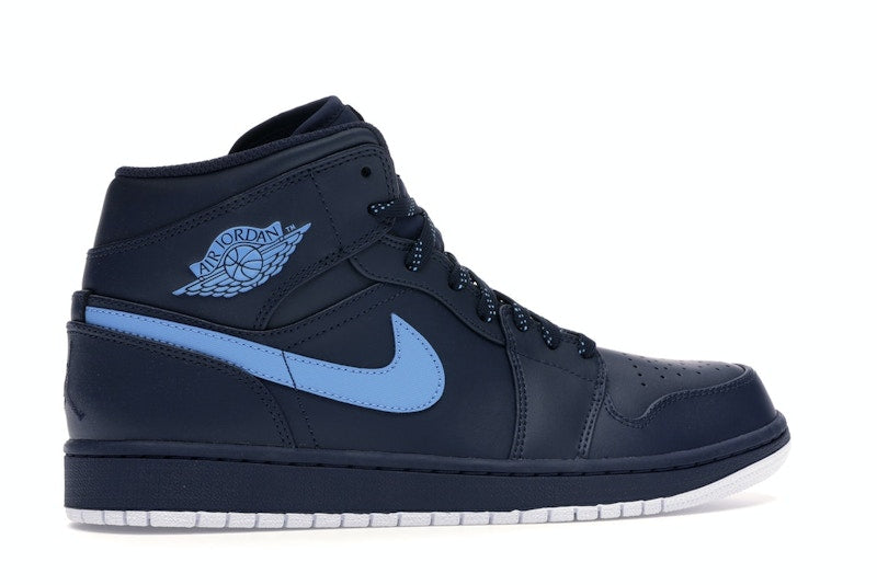 Jordan 1 Retro Mid Obsidian University Blue