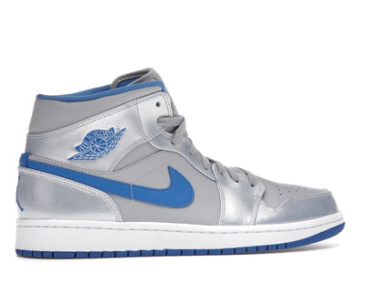 Jordan 1 Mid Wolf Grey Sport Blue