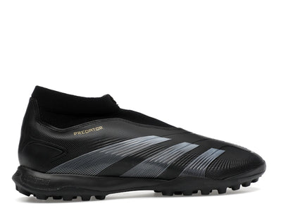 adidas Predator League Laceless Turf Core Black Carbon Gold Metallic
