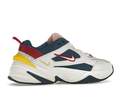 Nike M2K Tekno Blue Force Summit White Chrome Yellow (Women's)