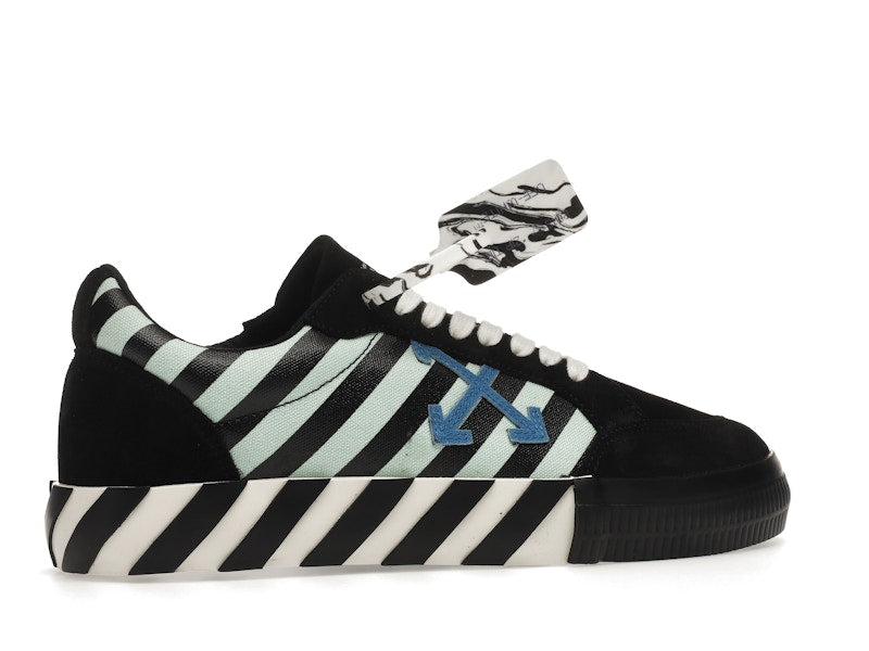OFF-WHITE Vulc Low Black Blue Arrow