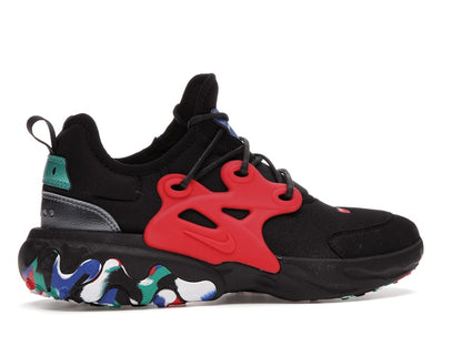 Nike React Presto Black Red Multicolor (GS)