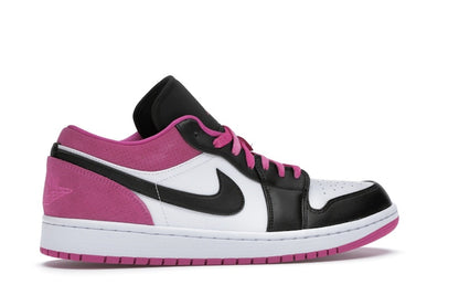 Jordan 1 Low Black Active Fuchsia