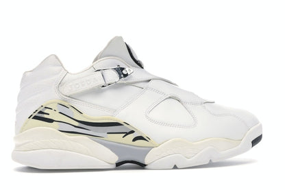 Jordan 8 Retro Low White Metallic Silver