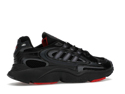 adidas Ozmillen Core Black Grey Better Scarlet