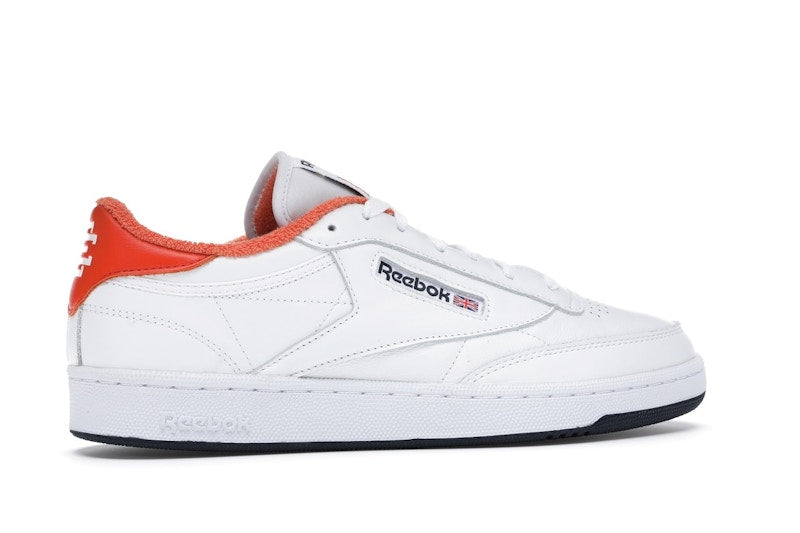 Reebok Club C 85 Eric Emanuel White Orange Navy