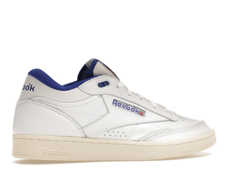 Reebok Club C Mid II Vintage White Bright Cobalt