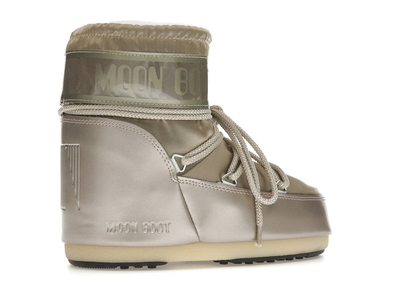 Moon Boot Icon Low Boot Glance Platinium