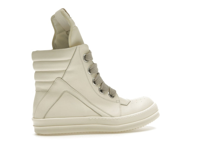 Rick Owens Lido Geobasket Big Lace Milk