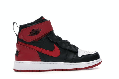 Jordan 1 High FlyEase Bred White Toe (GS)