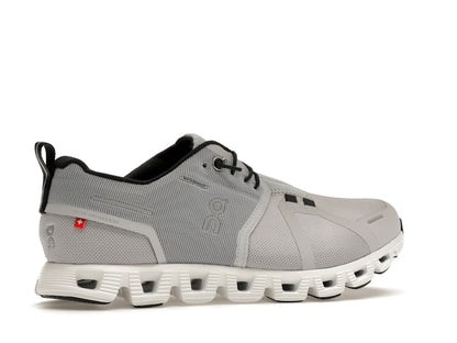 On Running Cloud 5 Waterproof Glacier Grey White (Women's)