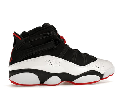 Jordan 6 Rings Black White Varsity Red
