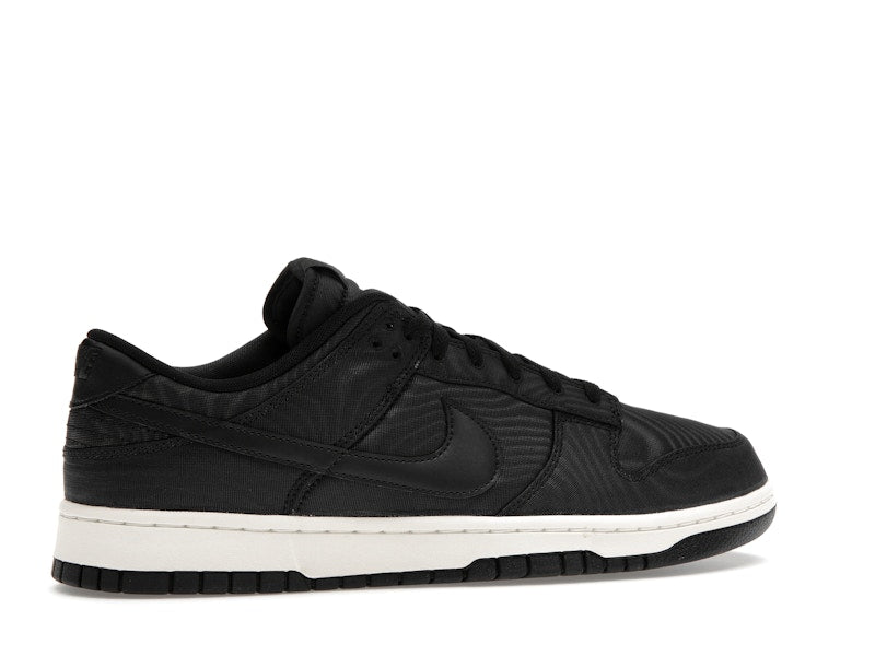 Nike Dunk Low Black Canvas