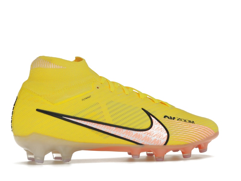 Nike Zoom Mercurial Superfly 9 Elite AG-Pro Yellow Strike Sunset Glow