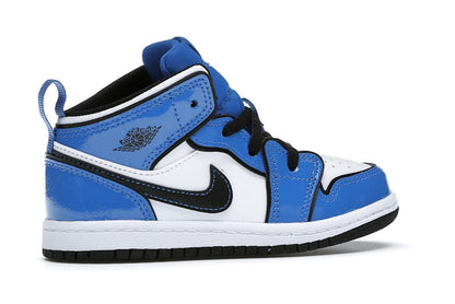 Jordan 1 Mid Signal Blue (TD)