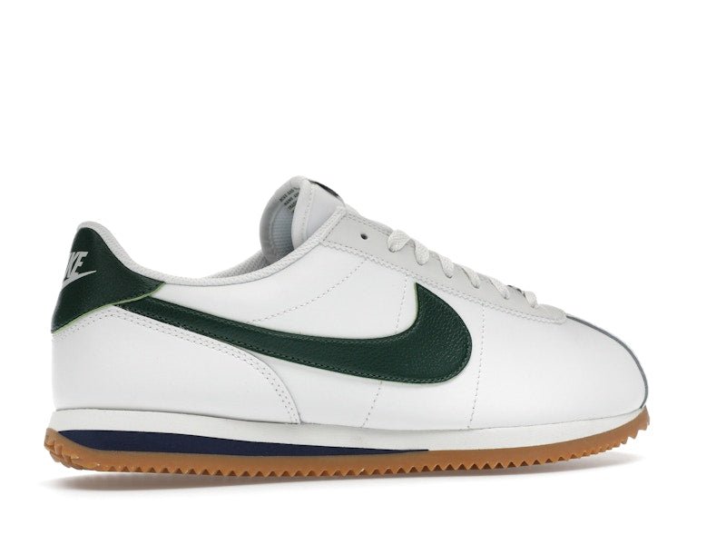 Nike Cortez Leather Summit White Fir Midnight Navy