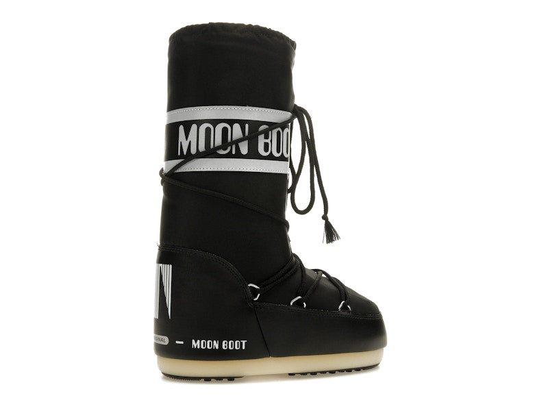 Moon Boot Icon Nylon Boot Black