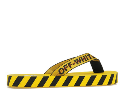 OFF-WHITE Industrial Flip Flops Yellow SS21