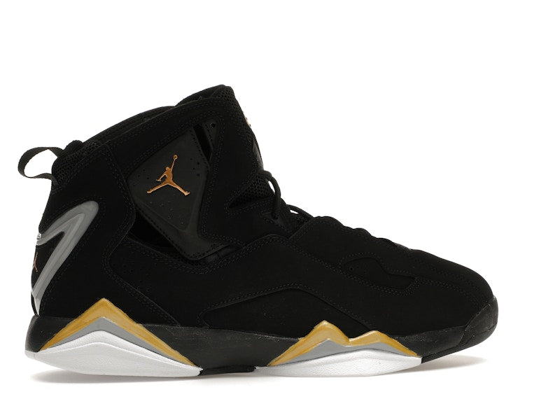 Jordan True Flight Black Metallic Gold