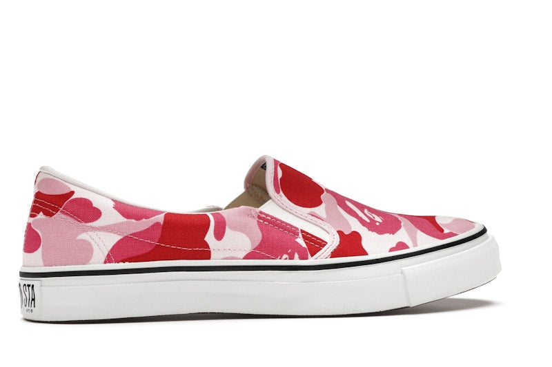 A Bathing Ape Bape Slip-On ABC Camo Pink