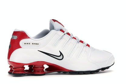 Nike Shox NZ White University Red