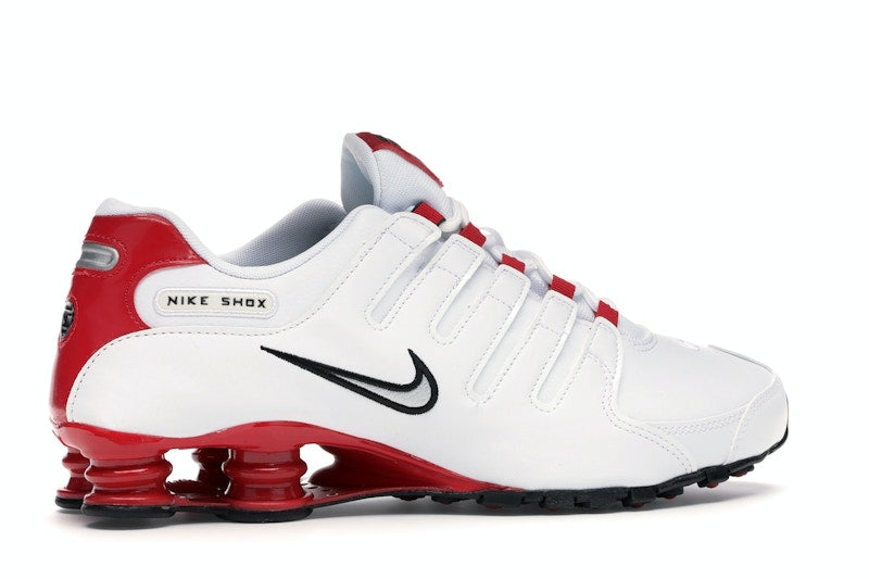 Nike Shox NZ White University Red