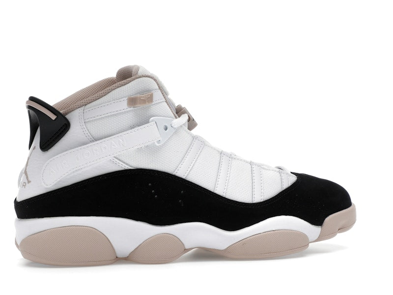 Jordan 6 Rings White Fossil Stone Black