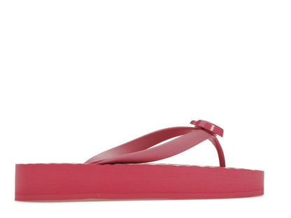 Gucci Chevron Thong Sandal Pink Rubber