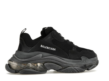 Balenciaga Triple S Black Clear Sole (Women's)