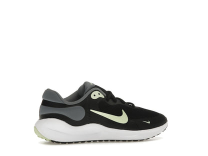 Nike Revolution 7 Black Smoke Grey White Barely Volt (GS)